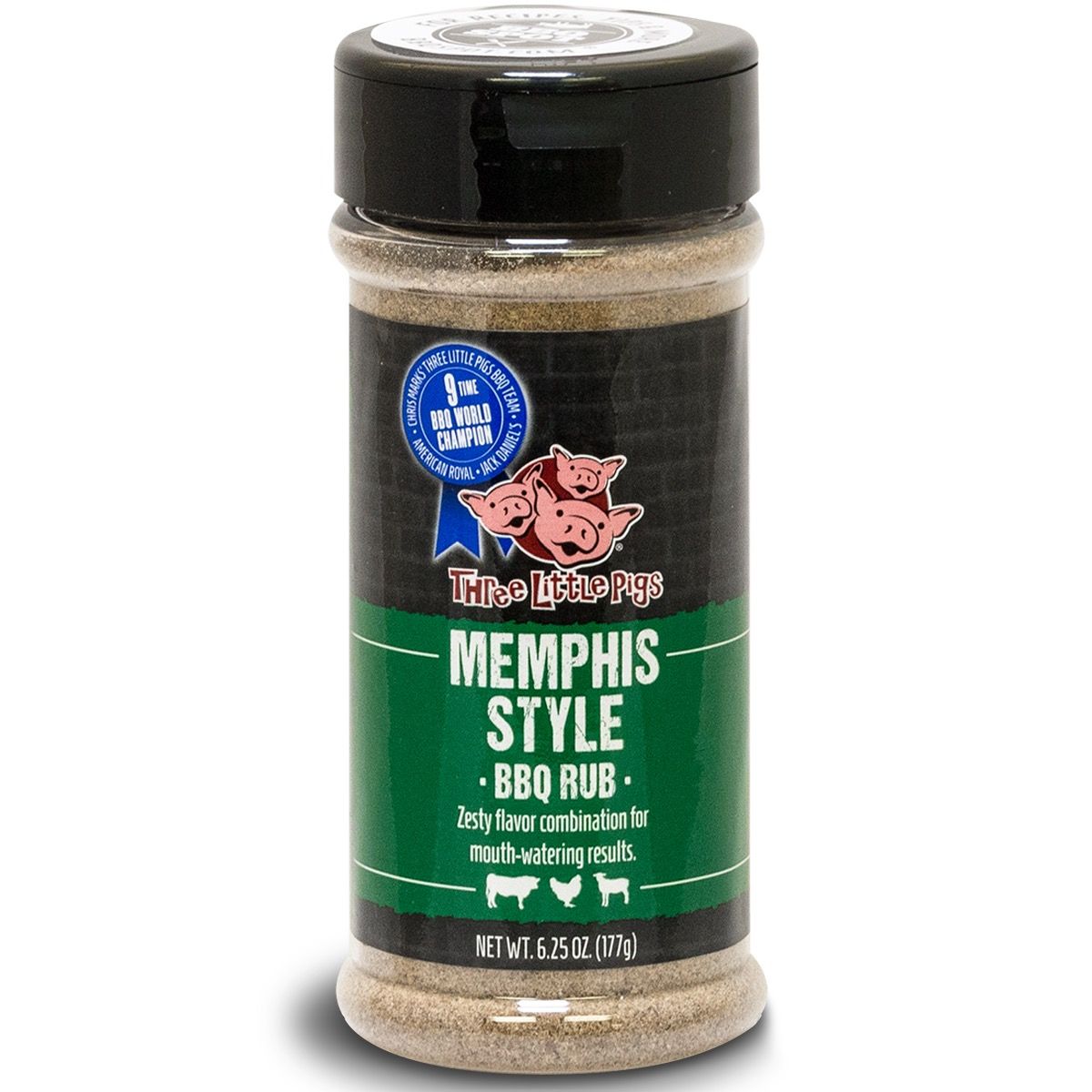 Three Little Pigs - Memphis Style BBQ Rub