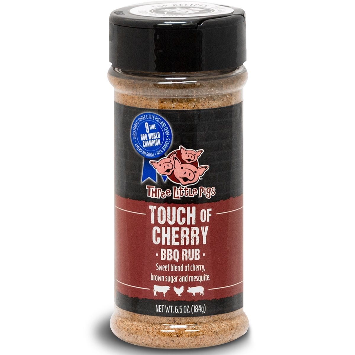 Three Little Pigs - Touch of Cherry BBQ Rub