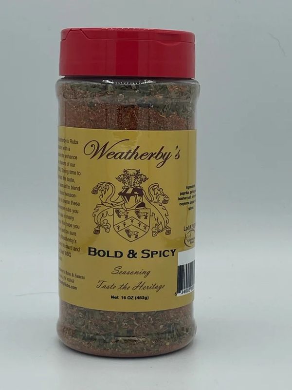Weatherby's - Bold & Spicy Seasoning - 16 oz.