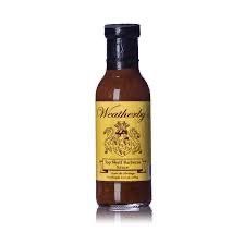Weatherby's - Top Shelf Barbecue Sauce - 12 oz glass bottle