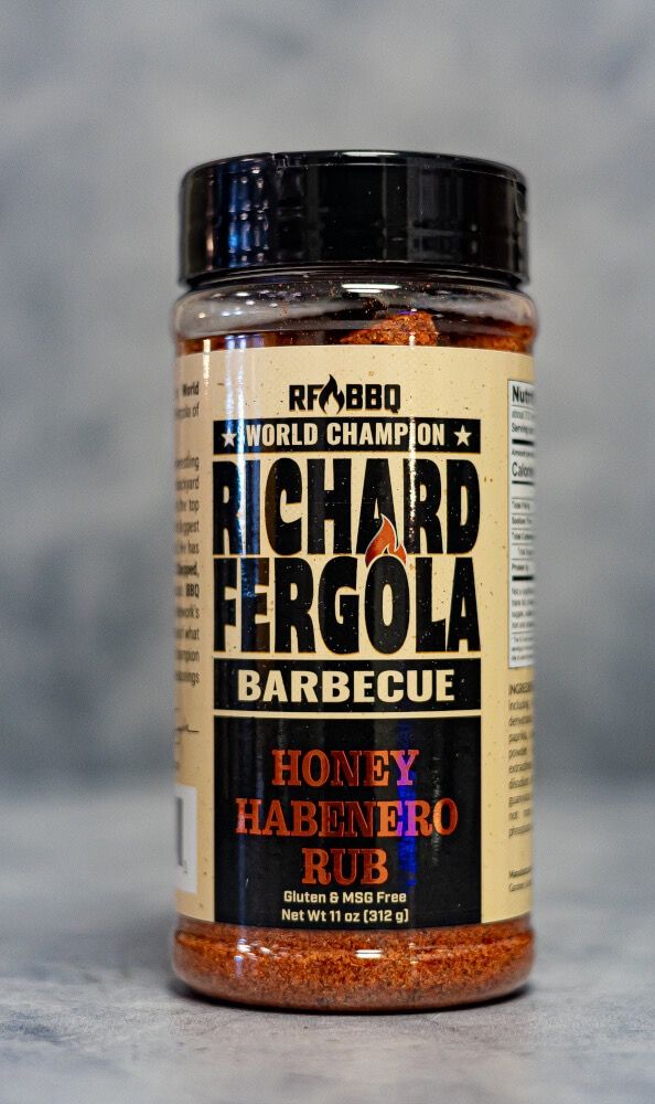 Richard Fergola BBQ Honey Habanero Rub 11oz