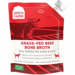 OPEN FARM DOG CAT BONE BROTH BEEF 12OZ