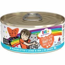 WERUVA BFF CAT CRAZY 4 U CHICKEN &amp; SALMON 5.5OZ
