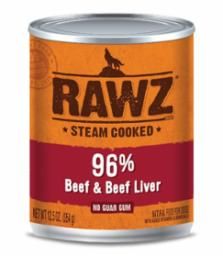 RAWZ DC 96% BEEF LVR 12.5oz