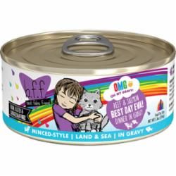 WERUVA BFF CAT BEST DAY EVA BEEF &amp; SALMON 5.5OZ