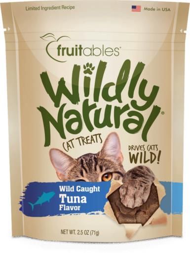 Wildly Natural  cat treats Tuna 2.5