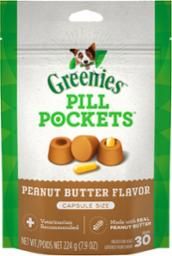 Greenies pill Pockets Peanut Butter 7.9oz