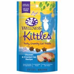 WELLNESS CAT KITTLES CHICKEN CRANBERRY 2OZ 14 COUNT