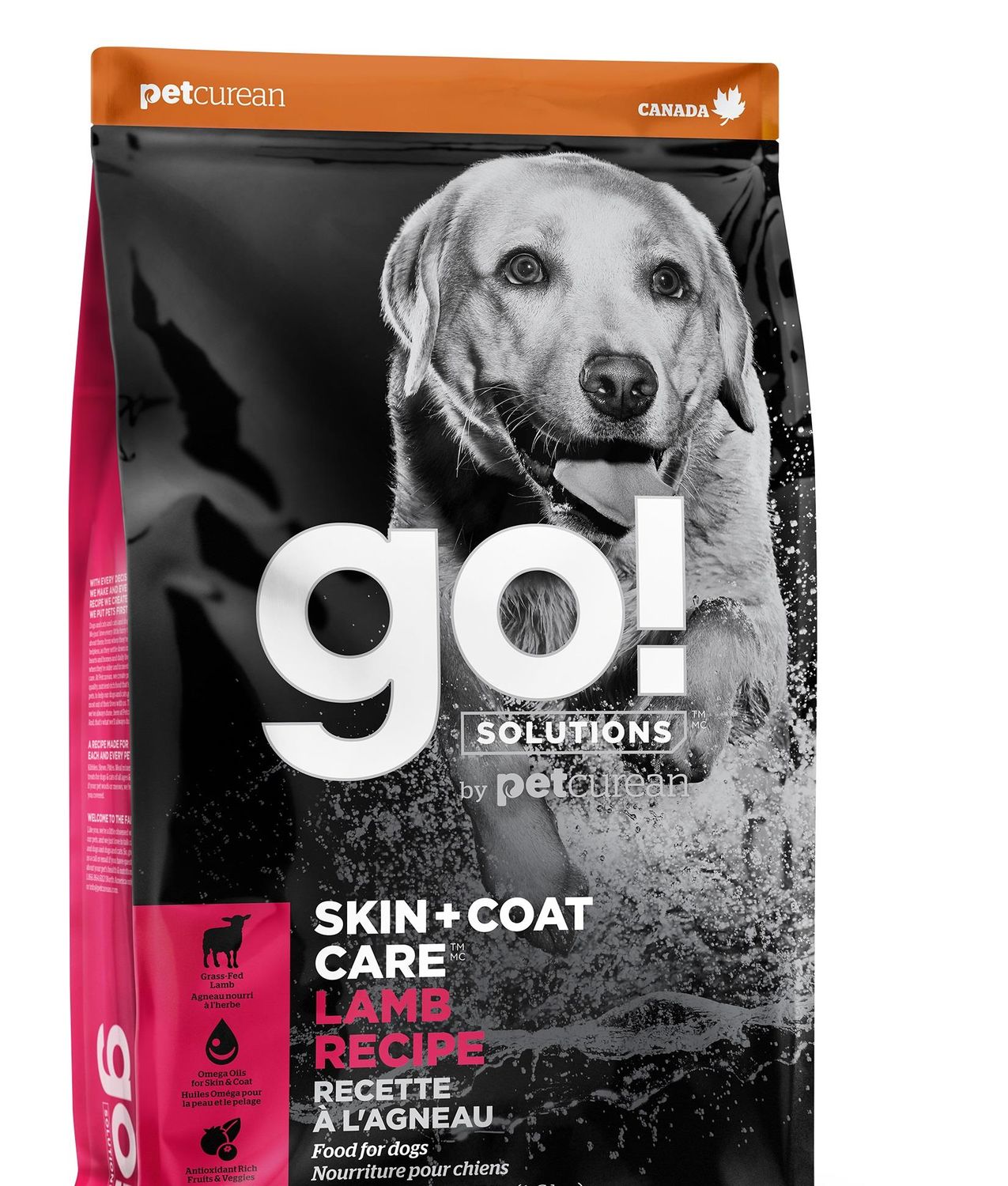 Go! Solutions Skin + Coat Care Lamb Recipe With Grains Dog 22 lb