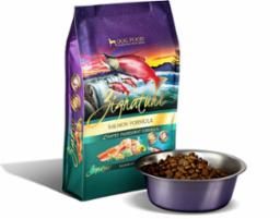 ZIGNATURE DOG 4LB SALMON