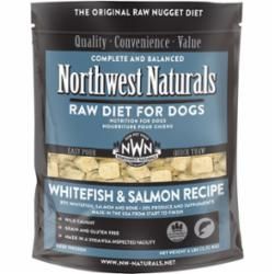 NORTHWEST NATURALS DOG FROZEN NUGGETS WHITEFISH &amp; SALMON 6LB