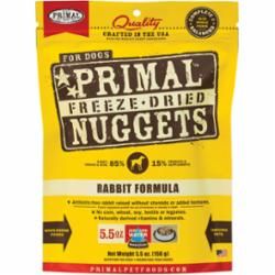 PRIMAL DOG FREEZE-DRIED RABBIT 5.5OZ