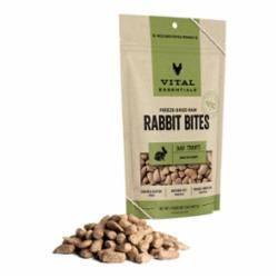 VITAL ESSENTIALS DOG FREEZE-DRIED TREAT RABBIT BITES 5OZ