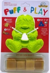 YETI PUFF &amp; PLAY D HANGRY YETI GREEN
