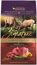 ZIGNATURE DOG 4LB VENISON