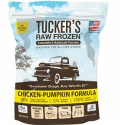 TUCKERS DOG FROZEN COMPLETE BALANCE CHICKEN &amp; PUMPKIN 3LB