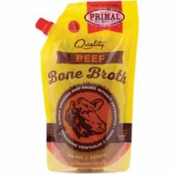 PRIMAL DOG CAT FROZEN BONE BROTH BEEF 20OZ