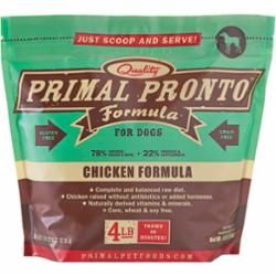 PRIMAL DOG PRONTO CHICKEN 4LB