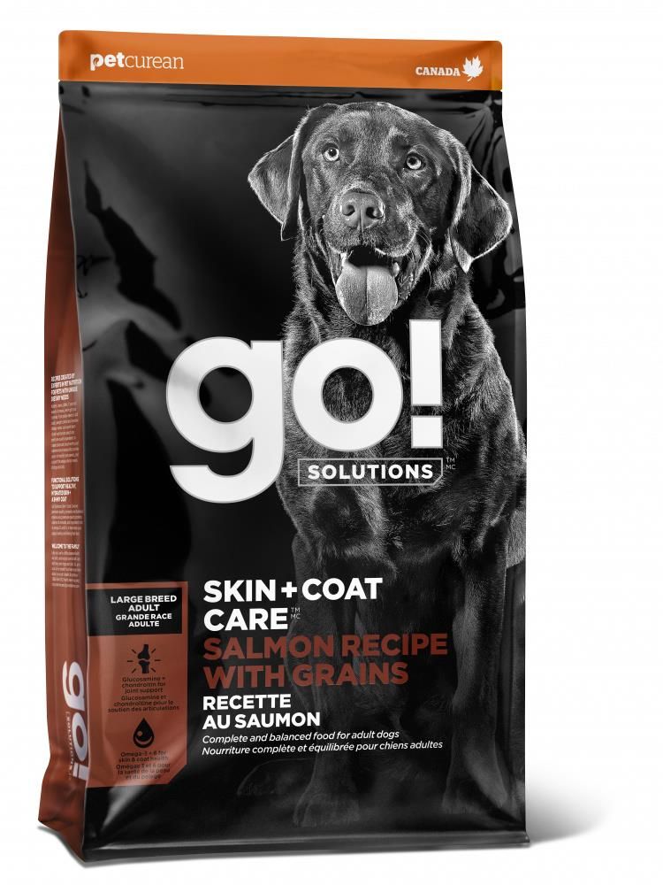 GO! Solutions with Skin &amp; Coat With Grains Large Breed Dogs 25 lb