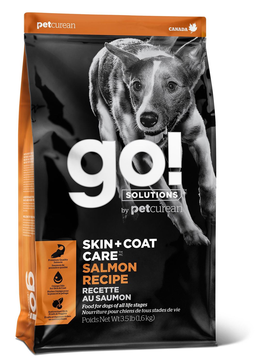 Go! Skin + Coat Care Salmon Dog Food 3.5 lb