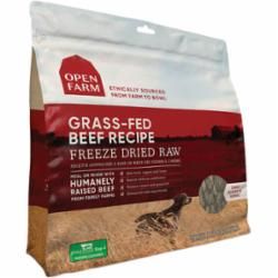 OPEN FARM DOG FREEZE-DRIED GRASSFED BEEF 13.5OZ