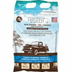 TUCKERS DOG FROZEN COMPLETE BALANCED TURKEY &amp; PUMPKIN 6LB
