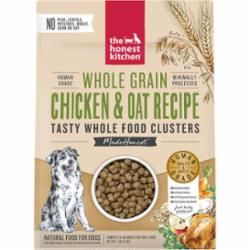 THE HONEST KITCHEN DOG CLUSTERS WHOLE GRAIN CHICKEN 1LB