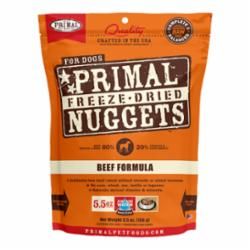 PRIMAL DOG FREEZE-DRIED NUGGET BEEF 5.5OZ