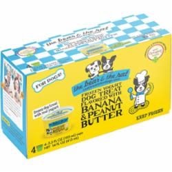 THE BEAR &amp; THE RAT DOG FROZEN BANANA &amp; PEANUT BUTTER YOGURT 3.5OZ  CUP