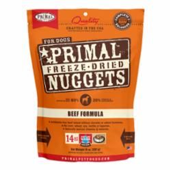 PRIMAL DOG FREEZE-DRIED NUGGET BEEF 14OZ