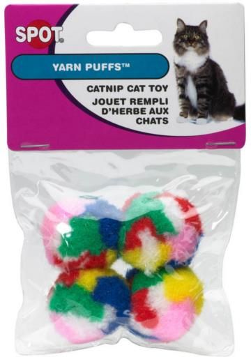 Ethical Mini Yarn Puff Balls 4 Pack