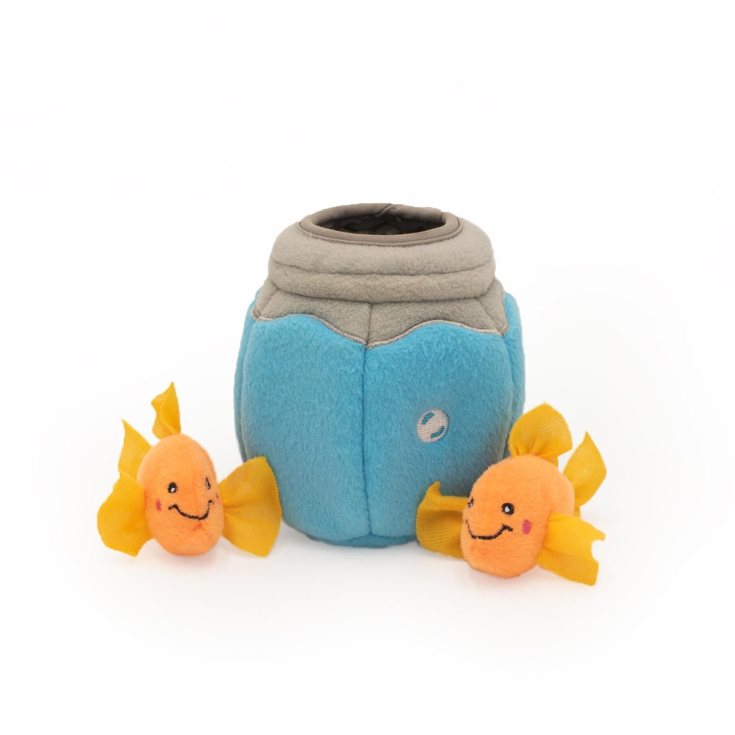 Zippy Paws ZippyClaws Burrow-Fish in Bowl Cat Toy Small