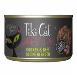 TIKI PET CAT AFTER DARK PATE CHICKEN &amp; BEEF 5.5OZ