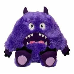 FABDOG DOG FLUFFY MONSTER PURPLE MEDIUM