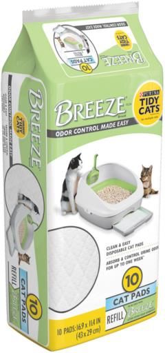 Tidy Cats Breeze Cat Pads 4ct