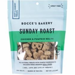 BOCCE&#39;S BAKERY DOG SOFT &amp; CHEWY SUNDAY ROAST 6OZ