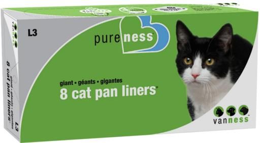 Van Ness Cat Pan Liner 8 Pack Giant