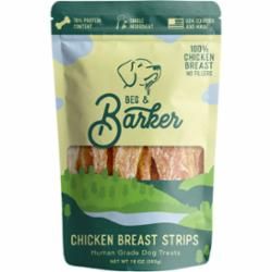 BEG &amp; BARKER DOG STRIPS CHICKEN BREAST 10OZ
