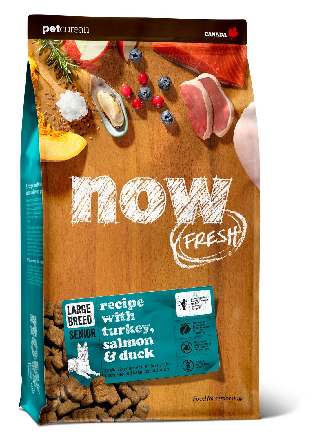 Now Fresh Grain Free Large Breed Senior Recipe For Dogs 25 lb