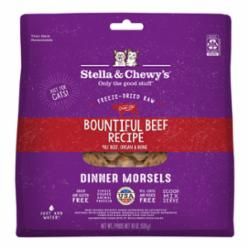STELLA &amp; CHEWY&#39;S CAT FREEZE-DRIED DINNER MORSELS BEEF 18OZ