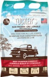 TUCKERS DOG FROZEN COMPLETE BALANCED BEEF PUMPKIN 6LB