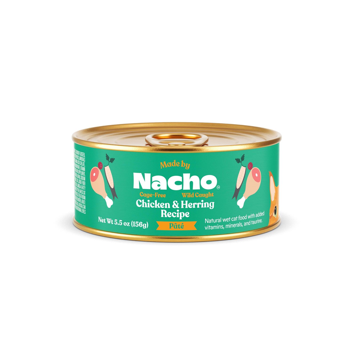 Made by Nacho Cage Free Sustainably Caught Chicken &amp; Herring Pate  5.5oz