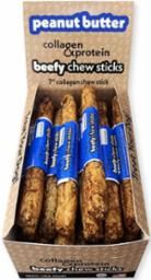 FRANKLY D 7&quot; PNUT BTTR CLLGN BEEFY CHEW STICKS