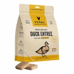 VITAL ESSENTIALS DOG FREEZE-DRIED MINI PATTIES DUCK 14OZ
