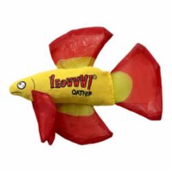 YEOWWW! CAT MO BETTA FISH RED
