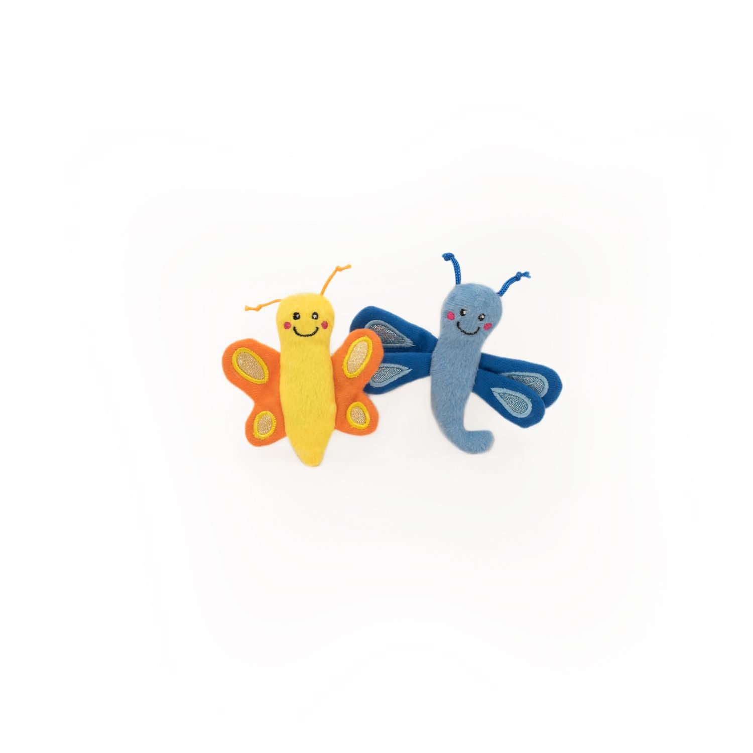 Zippy Paws ZippyClaws Butterfly &amp; DragonFly Cat Toy 2 pack