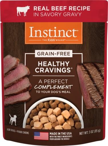 Instinct Healthy Cravings Tender Beef Recipe for Dogs 24 / 3 oz