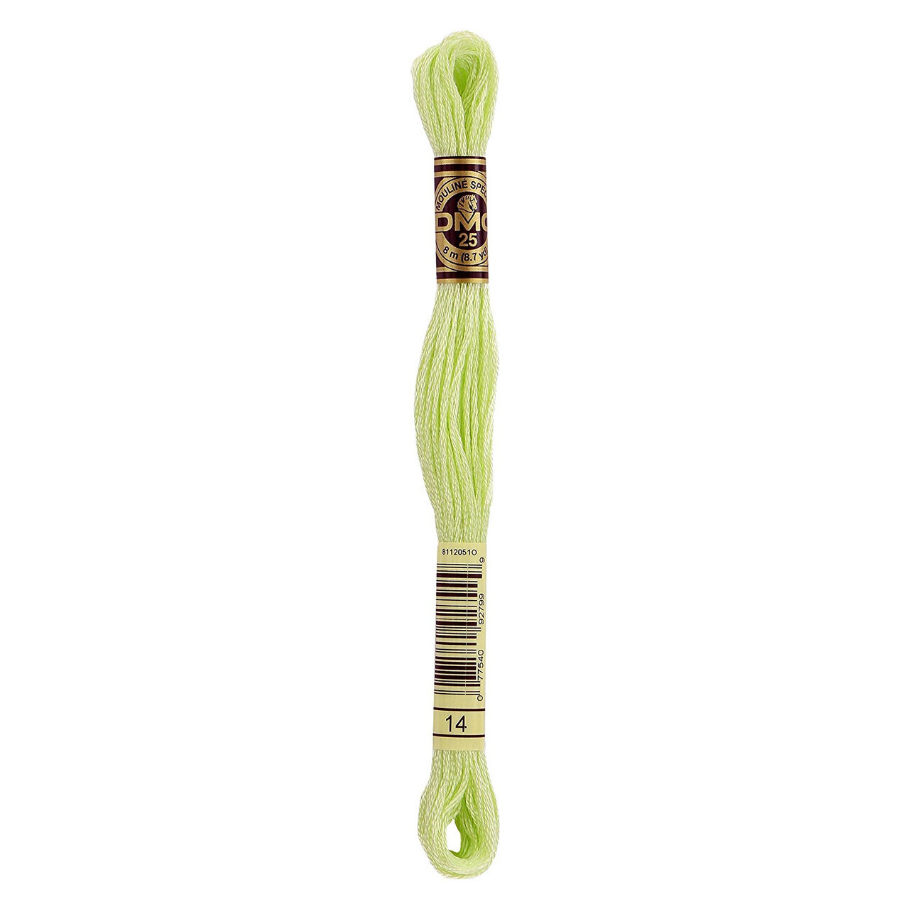 DMC 14 Pale Apple Green