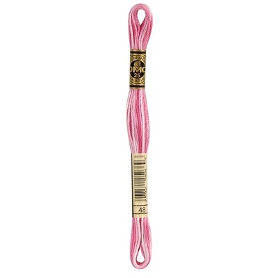 DMC 48 - Variegated Bright Pink