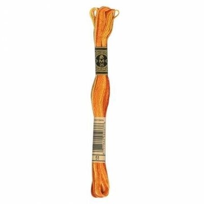 DMC 51 - Variegated Burnt Orange
